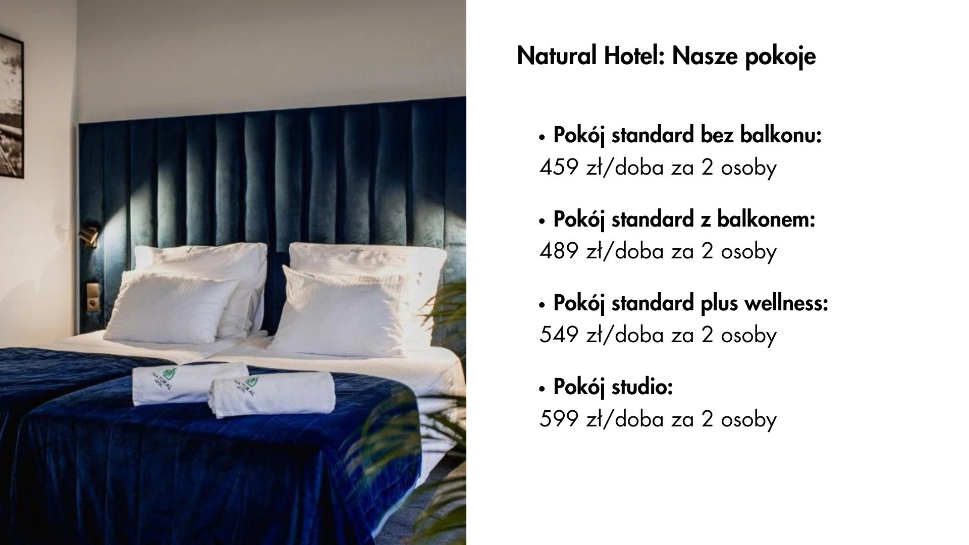 Nasze pokoje Natural Hotel Na Mazurach 