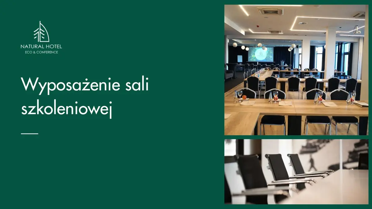 Wyposażenie sali szkoleniowej