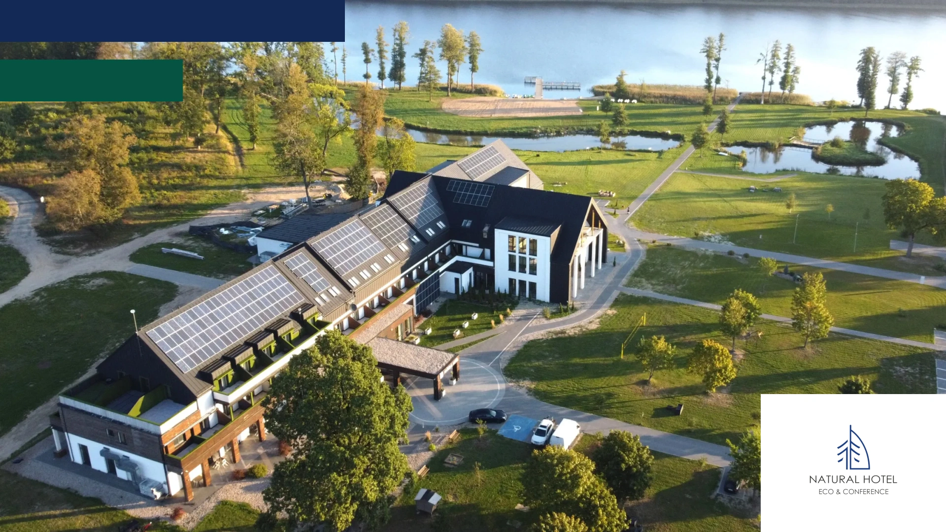 Natural Hotel na Mazurach w trakcie prelekcji i czasu wolnego