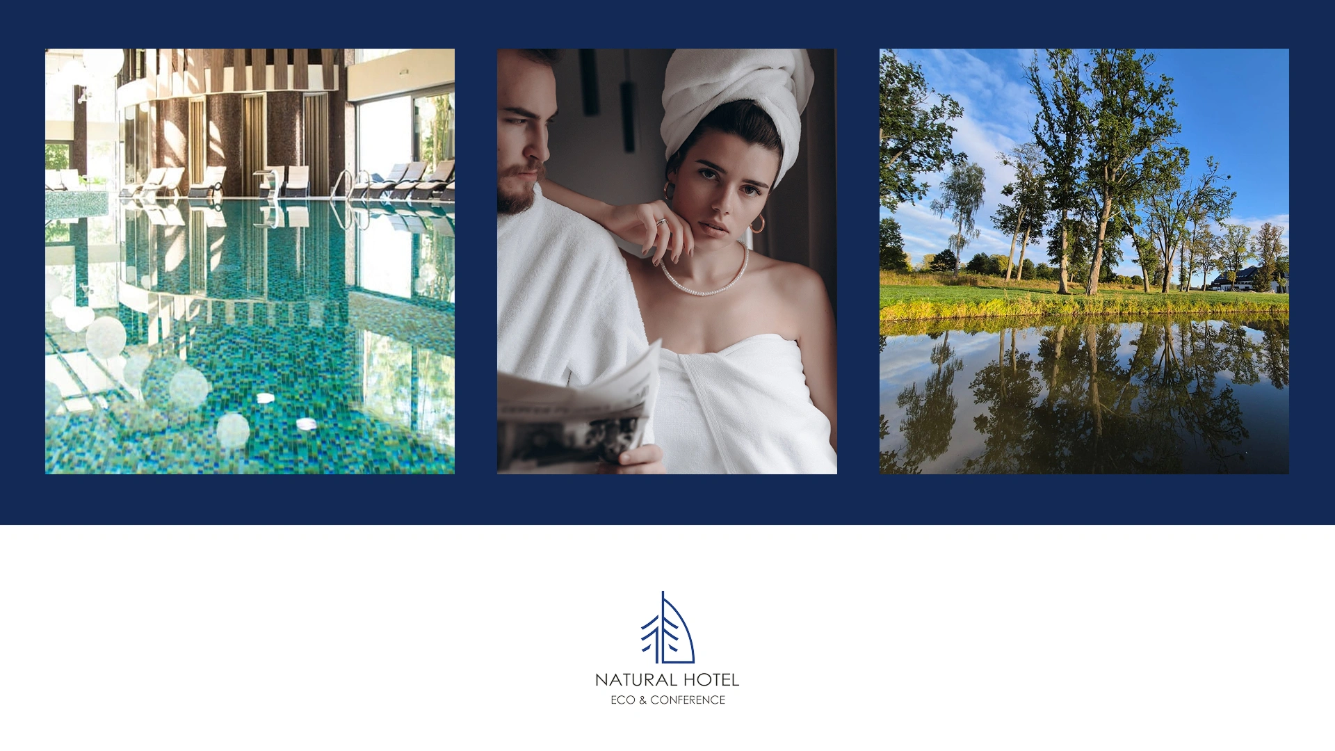 Atrakcje Natural Hotel (basen, strefę wellness & spa na III kondygnacji z widokiem na jezioro)